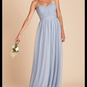Christina convertible dusty blue dress